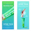 Anti Arthritis Cream. Spine Pain Treatment Flat.