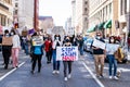 Anti Asian Hate Rally in Washington DC, USA Royalty Free Stock Photo