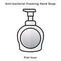 Anti-bacterial Foaming Hand Soap. Hand sanitizer. Alcohol-based hand rub. Rubbing alcohol. soap dispenser. Protection from germs s