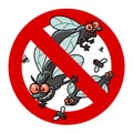 Anti blackfly sign