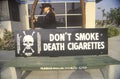 Anti-cigarette slogan