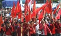 Anti-corruption demonstration in indonesia