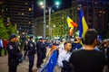 Anti corruption protesters, Bucharest, Romania