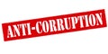 Anti corruption Royalty Free Stock Photo
