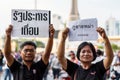 Anti Coup Protest THAILAND 25/5/2014 Royalty Free Stock Photo