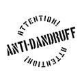 Anti-Dandruff rubber stamp