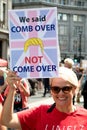 Anti Donald Trump Rally in Central London