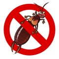 Anti earwig sign