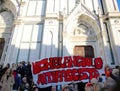 Anti-fascist demonstration in Florence 04/03/23 Italy