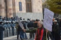 Anti government protests in Yerevan 10th December 2020