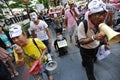 Anti-Government 'White Mask' Protest in Bangkok