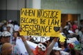 Anti-Government White Mask Protest in Bangkok