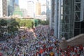 Anti-Occupy Movement Rally in Hong Kong