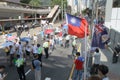 Anti-Occupy Movement Rally in Hong Kong