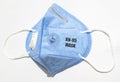 Face Mask Anti Pollution Anti Bacterial Anti Dust Respirator KN95 Mask Isolated