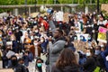 Anti racism rally in milton Keynes