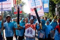 Anti smoking protested