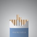 Anti smoking vector illustration