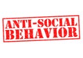 ANTI-SOCIAL BEHAVIOR