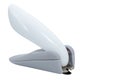 Anti stapler on a white background close-up. Office tools. Unstapler removes staples Royalty Free Stock Photo