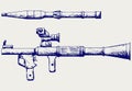 Anti-tank rocket propelled grenade launcher - RPG 7