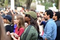 Anti-Trump Protest Tallahassee, Florida Royalty Free Stock Photo