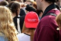 Anti-Trump Protest Tallahassee, Florida Royalty Free Stock Photo