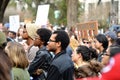 Anti-Trump Protest Tallahassee, Florida Royalty Free Stock Photo