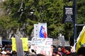 Anti-Trump Protest Tallahassee, Florida Royalty Free Stock Photo