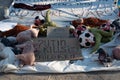 Anti-war protest in front of the russian embassy in Berlin against Russian invasion of Ukraine