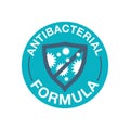 Antibacterial formula stamp