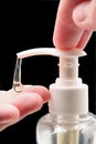 Antibacterial Soap Dispenser Royalty Free Stock Photo