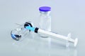 Antibiotic injection injector squirt syringe inoculator