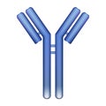 Antibody molecule Royalty Free Stock Photo