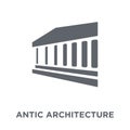 antic Architecture icon from Museum collection.