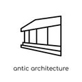 antic Architecture icon from Museum collection.