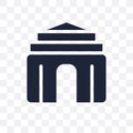 antic Architecture transparent icon. antic Architecture symbol d
