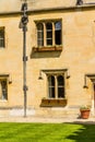 Old Quadrangle of Brasenose college of Oxford University Royalty Free Stock Photo