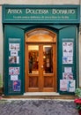 Antica dolceria Bonajuto the oldest chocolate shop in Sicily. Modica Italy Royalty Free Stock Photo