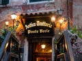 Antica Trattoria Poste Vecie Entrance in Venice