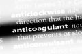 anticoagulant Royalty Free Stock Photo