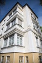 Anticque house in munich, bavaria , with blue sky Royalty Free Stock Photo