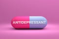 Antidepressant capsule pill medication