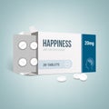 Antidepressants drug box
