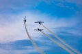 Antidotum Airshow Leszno 2023 and acrobatic shows full of smoke of The Fyling Bulls Acrobatic Team