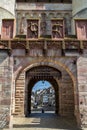 The antient city gate Spalentor in the twon center Basel