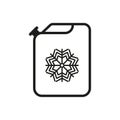 Antifreeze icon. Vector illustration. EPS 10. Royalty Free Stock Photo