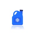antifreeze icon on white, vector Royalty Free Stock Photo