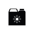 Antifreeze. Silhouette. Canister. icon