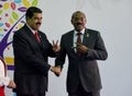 Antigua and Barbuda Prime Minister Gaston Browne and Venezuelan President Nicolas Maduro